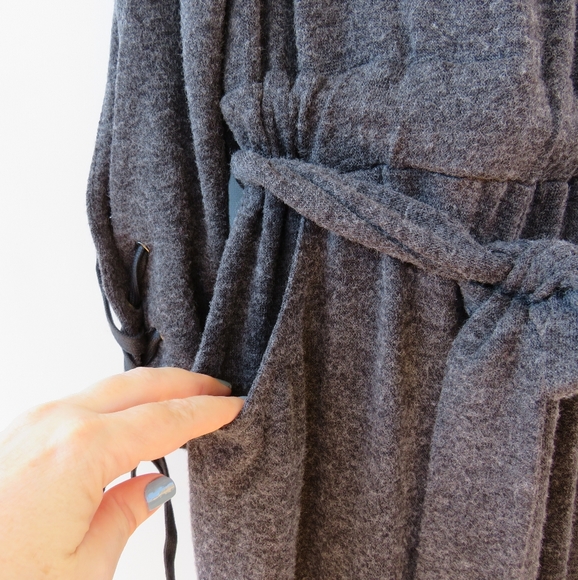 Majorelle x Revolve Carmella Knit Jogger Charcoal Gray Jumpsuit Size Small - Picture 8 of 15